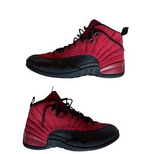 Air Jordan 12 Retro “Flu Game” – Black/Varsity Red – Men’s Size 12